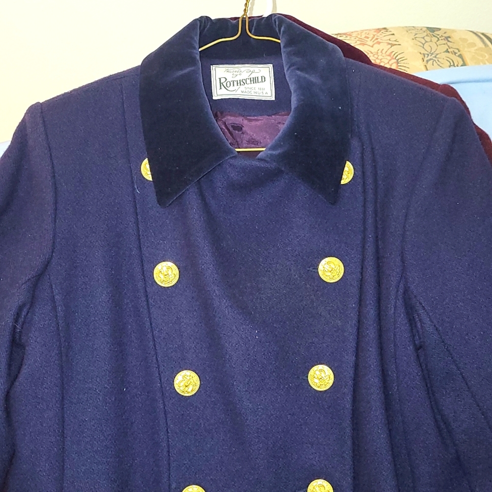 Rothschild Wool Girls Dress Coat, size 14